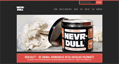 Desktop Screenshot of nevrdull.de